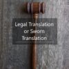 Legal Translation / Sworn Translation (Indonesia – English)