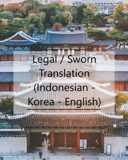 Translate korea indonesia